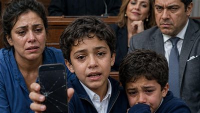 طفل محكمه الاسرة
