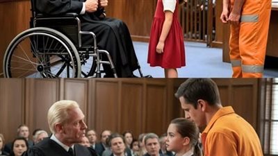 طفلة وقفت أمام القاضي المقعَد وقالت أطلقوا أبي… وسأجعلكم ترونه يمشي!